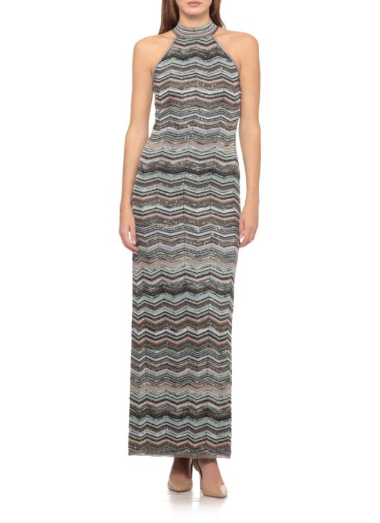 26FW 미소니 원피스 DS26WG29BK01KSSMSPO Neutrals - MISSONI