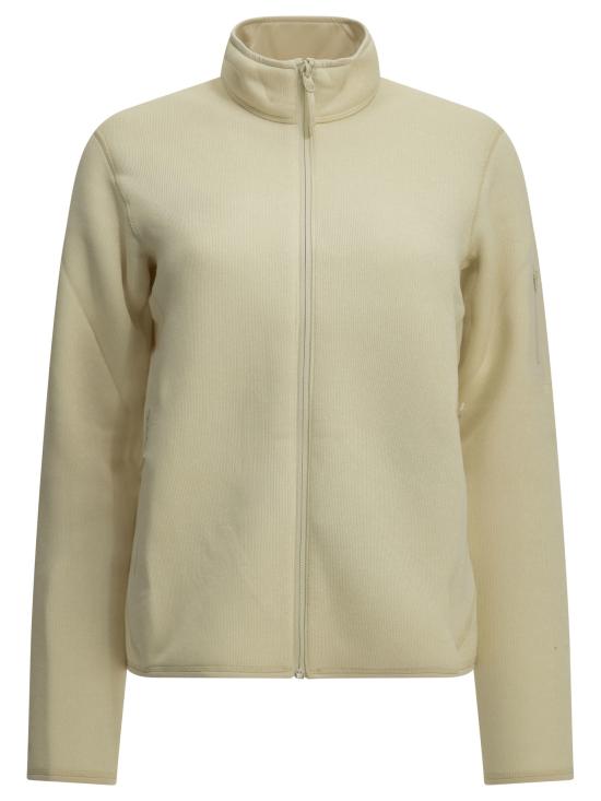 26FW 아크테릭스 긴팔 티셔츠 X000010735COVERT CDGARC SILK HTHR SALT A White