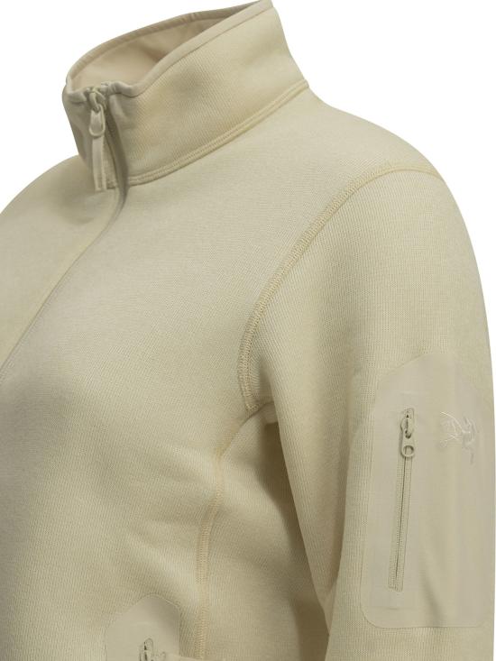 26FW 아크테릭스 긴팔 티셔츠 X000010735COVERT CDGARC SILK HTHR SALT A White - ARC`TERYX