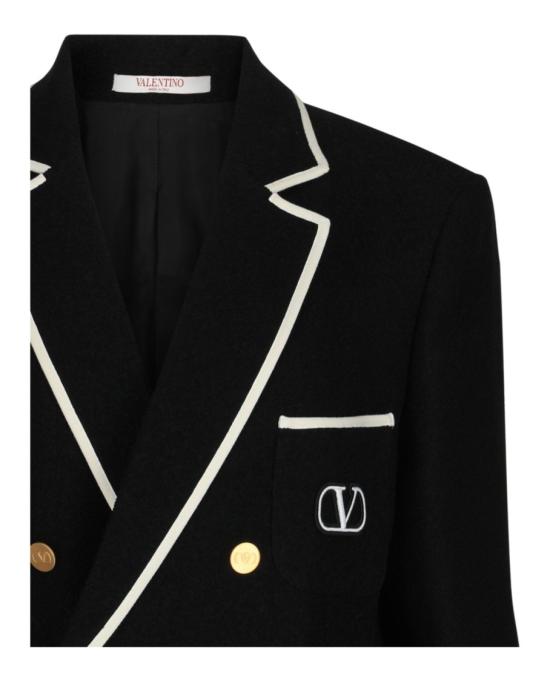  발렌티노 가라바니 자켓 2B0CE3 657U6 0NO 00009 46 Black - VALENTINO GARAVANI