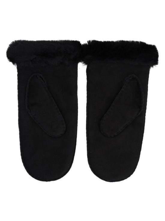 26FW 어그 셔링 자수 미튼 장갑 20932 BLK Black - UGG