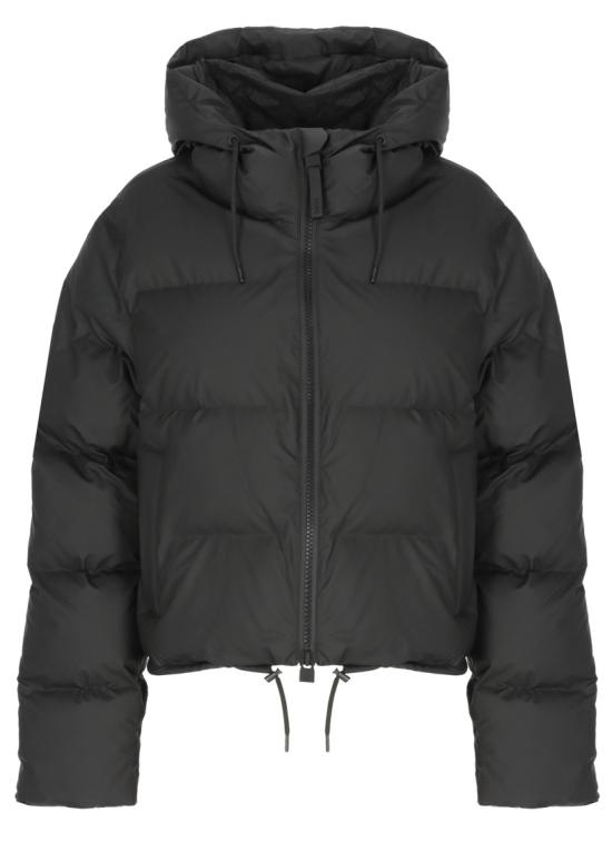 26FW 레인스 자켓 RA15150ALTA SHORT PUFFER JACKETBLACK