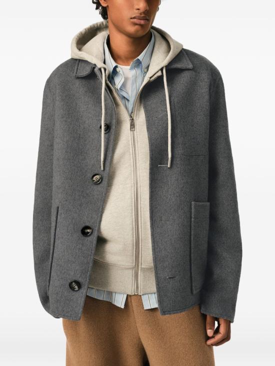 26FW 아미 수트 자켓 HJK844 WV0217A226 GREY - AMI