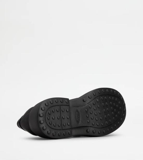 26FW 토즈 레더 로퍼 XXW74L0JL00SHAB999 Black - TODS