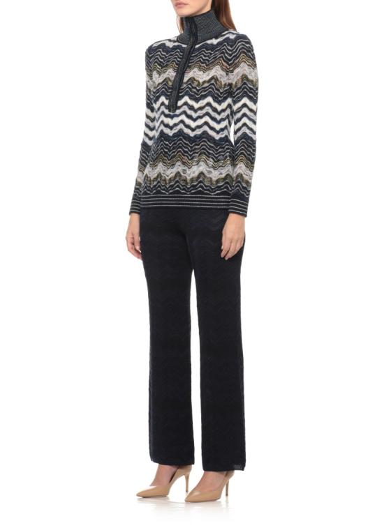 26FW 미소니 니트웨어 DS26WN0CBK01KLS72RK Blue - MISSONI