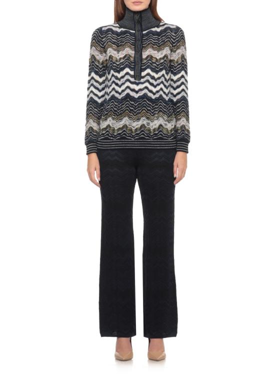 26FW 미소니 니트웨어 DS26WN0CBK01KLS72RK Blue - MISSONI