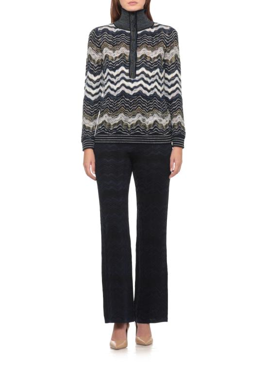 26FW 미소니 팬츠 DC26WI00BK01JZS72R9 Black - MISSONI