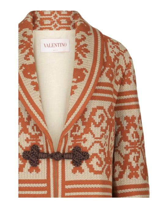  발렌티노 가라바니 자켓 6V0CEH 85ASV 9RB 92555 48 Brown - VALENTINO GARAVANI