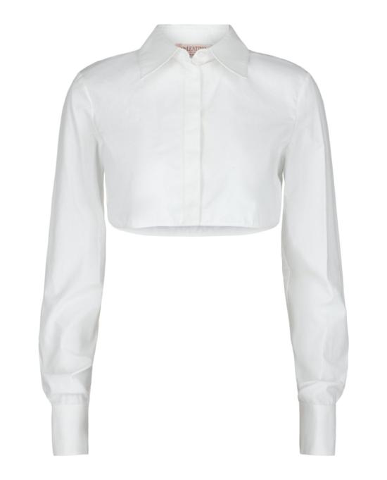  발렌티노 가라바니 탑 3B0AB5 N55DN 001 10037 40 White