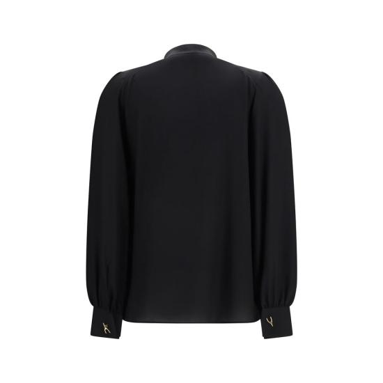 26FW 알렉산더 맥퀸 블라우스 AL872084QBADT1000BB BLACK - ALEXANDER MCQUEEN