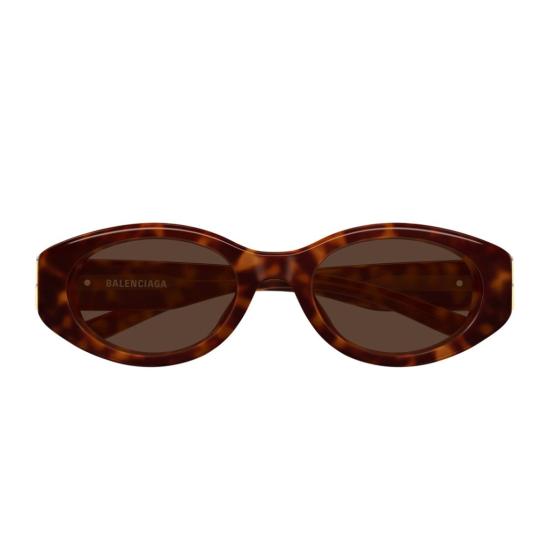 27FW 발렌시아가 선글라스 1B0R5MI0A Brown - BALENCIAGA
