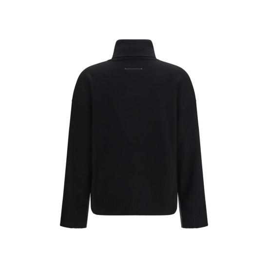 26FW MM6 메종마르지엘라 스웨터 MMS52HA0306M13280961BB BLACK - MM6 MAISON MARGIELA