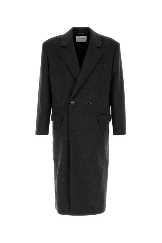 26FW 생로랑 코트 873406Y1O11 1140 ANTHRACITE