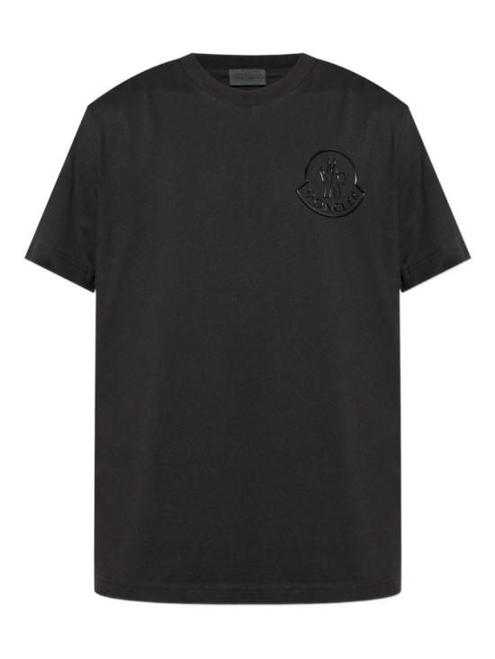 26FW 몽클레어 반팔 티셔츠 8C00037 89AYW Black