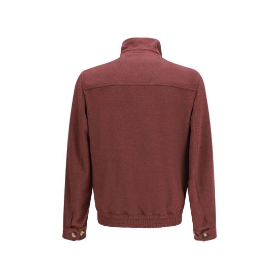 26FW 브루넬로 쿠치넬리 자켓 BRMV4676379C017BB BORDEAUX - BRUNELLO CUCINELLI