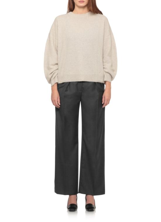 26FW 루루 드 세종 니트웨어 TRISTAN LDSSTONE MELANGE Grey - LOULOU DE SAISON