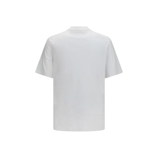 26FW 브루넬로 쿠치넬리 탑 BRM0B131344C6159BB WHITE - BRUNELLO CUCINELLI