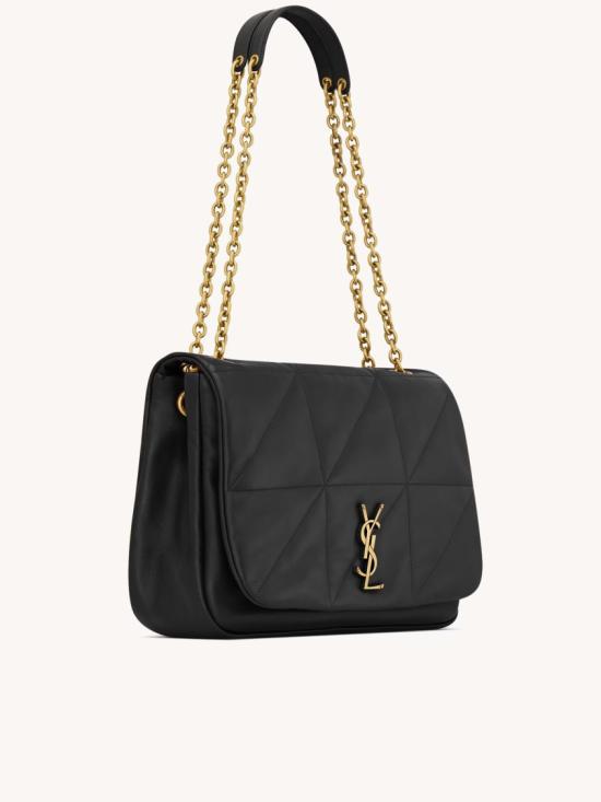 26SS 생로랑 제이미 4.3 미디움 램스킨 809696 AAB32 Black - SAINT LAURENT