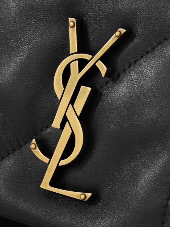 26SS 생로랑 제이미 4.3 미디움 램스킨 809696 AAB32 Black - SAINT LAURENT