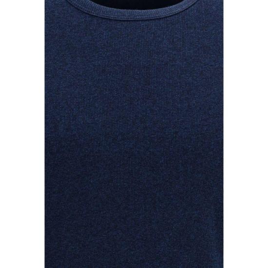 26FW 브루넬로 쿠치넬리 탑 BRMM8511336C2220BB BLUE - BRUNELLO CUCINELLI