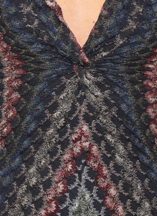 26FW 미소니 원피스 DS26WG2HBR015PSMSPV Black - MISSONI