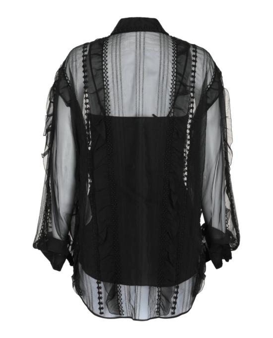  발렌티노 가라바니 탑 3B0AB5 B31C8 0NO 00009 38 Black - VALENTINO GARAVANI