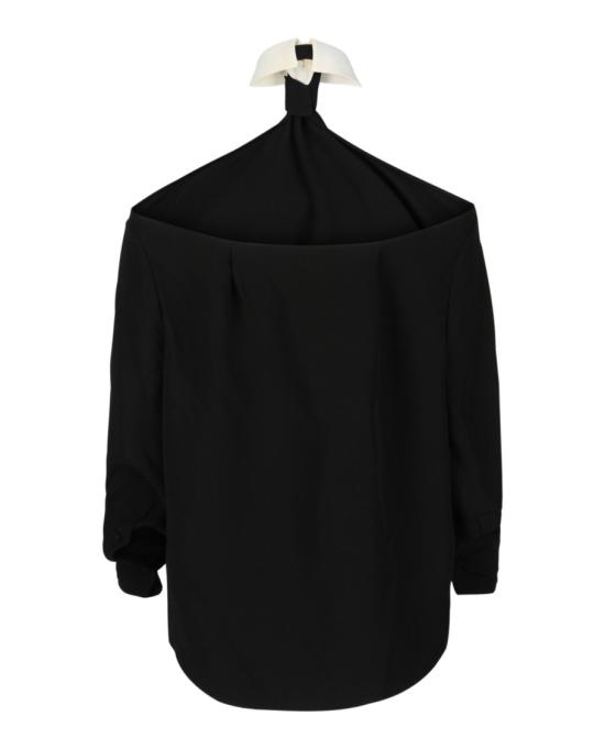  발렌티노 가라바니 탑 3B0AE8 U11MM 0NA 01119 42 Black - VALENTINO GARAVANI