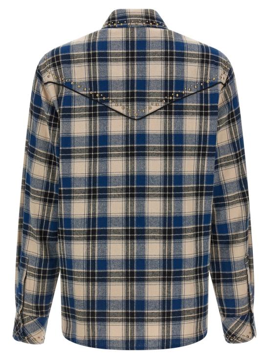  파로쉬 셔츠 LDD380658BCOWBOY812 BLUE - PAROSH