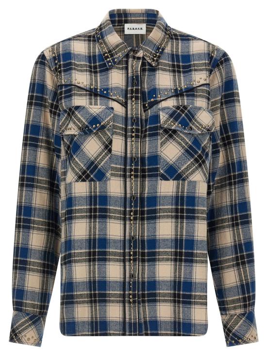  파로쉬 셔츠 LDD380658BCOWBOY812 BLUE