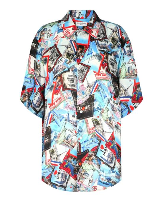  발렌시아가 탑 681633 TML05 8470 90006 36 Multicolor