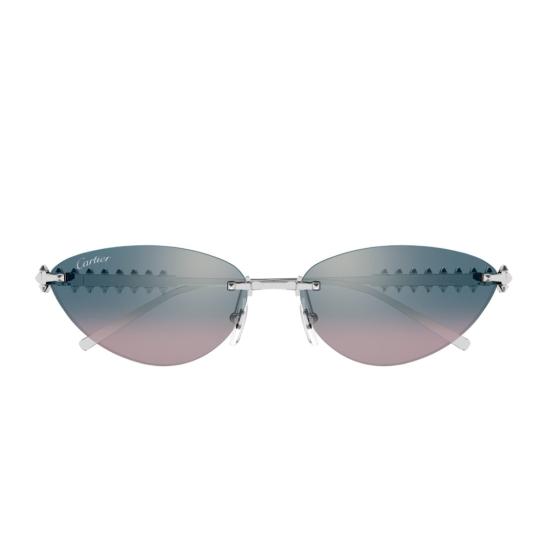 27FW 까르띠에 선글라스 1B4V5MJ0A Grey - CARTIER