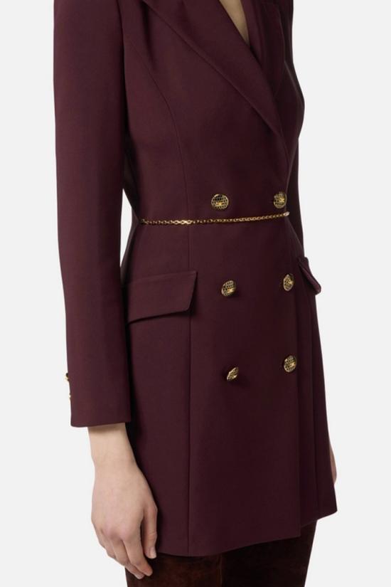 25FW 엘리자베타프랜치 원피스 AB89657E2EA444 Burgundy - ELISABETTA FRANCHI