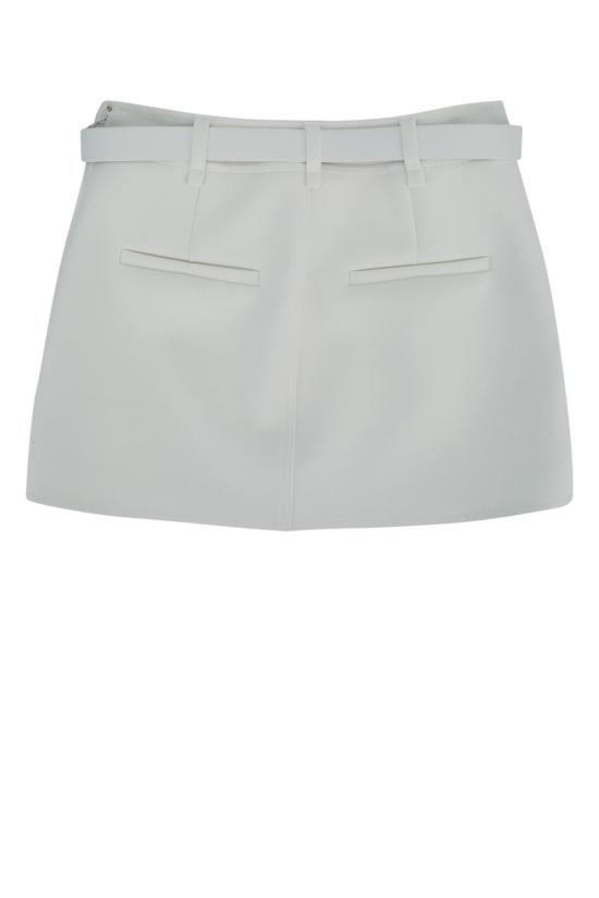 26FW 엘리자베타프랜치 스커트 GO22067E2 360 WHITE - ELISABETTA FRANCHI