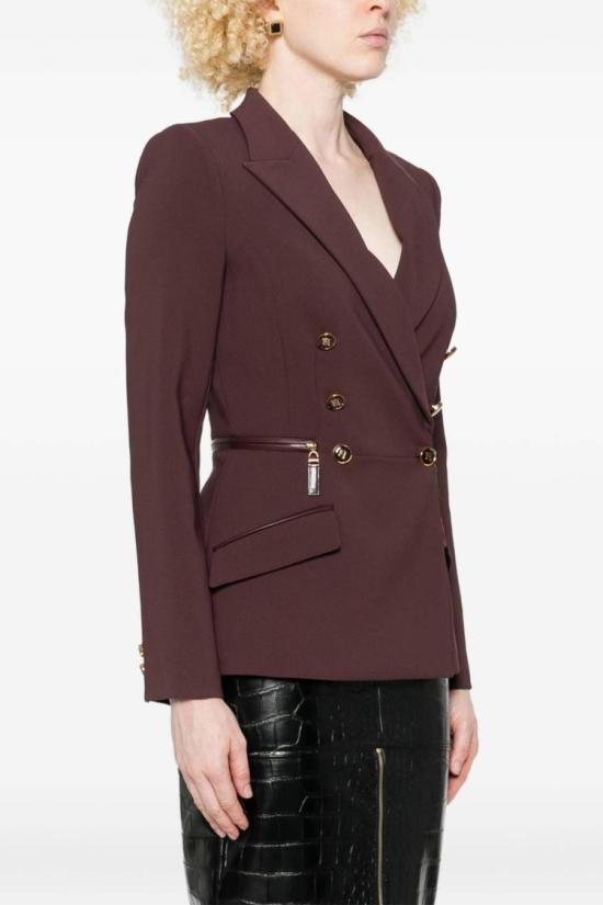 25FW 엘리자베타프랜치 자켓 45158 85140 Burgundy - ELISABETTA FRANCHI