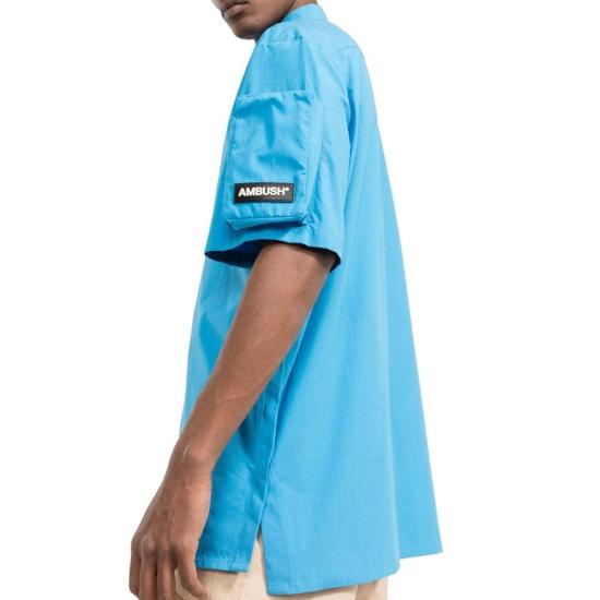  엠부시 셔츠 AM 8990159634644 BLUE - AMBUSH