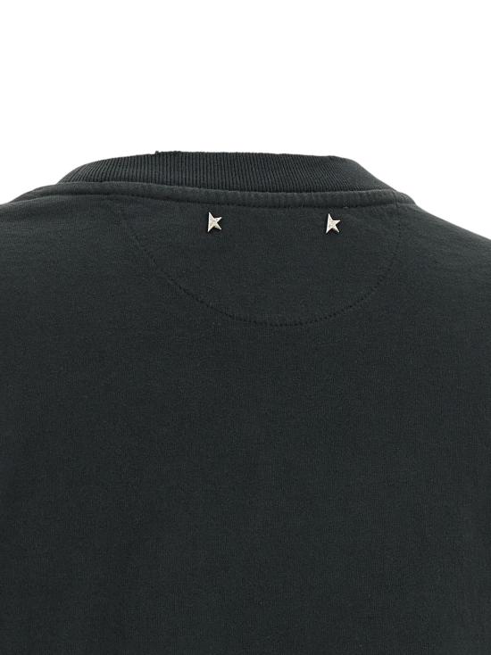 26FW 골든구스 폴로 티셔츠 GO338163BM BLACK - GOLDEN GOOSE