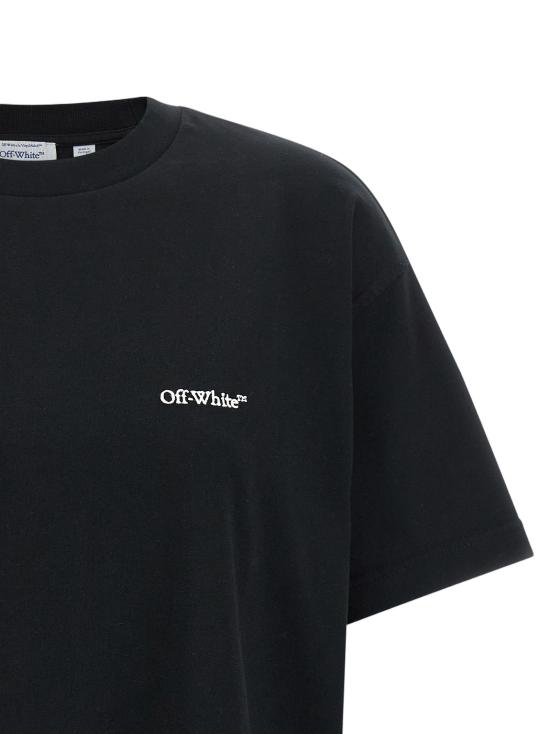 26FW 오프화이트 폴로 티셔츠 OF337273BM BLACK - OFF WHITE