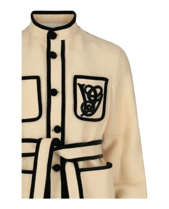  발렌티노 가라바니 자켓 6V0CEI 35AKJ 581 92373 44 Neutrals - VALENTINO GARAVANI