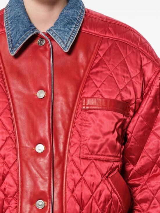  이자벨마랑 자켓 VE0813FA D4H04IRDBU AI26 RED - ISABEL MARANT