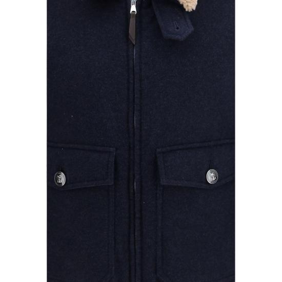 26FW 브루넬로 쿠치넬리 자켓 BRMM4006003C406BB NAVY - BRUNELLO CUCINELLI