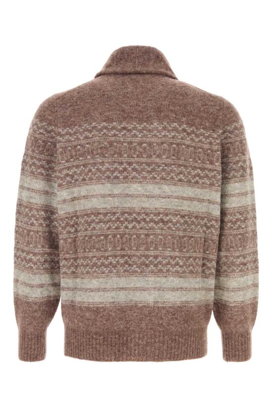 26FW 브루넬로 쿠치넬리 스웨터 MTF710006 CTB53 BROWN - BRUNELLO CUCINELLI