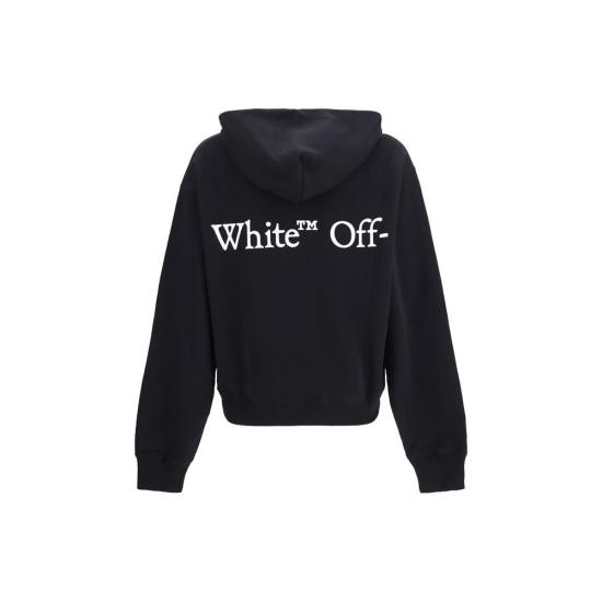26FW 오프화이트 긴팔 티셔츠 OFOMBB12NF26FLE00900001BB BLACK - OFF WHITE