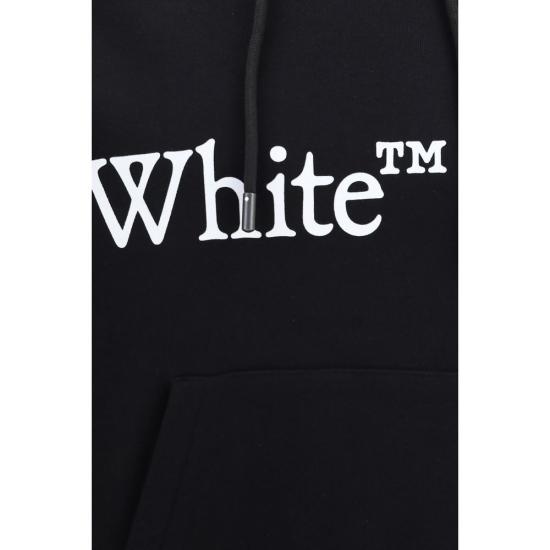 26FW 오프화이트 긴팔 티셔츠 OFOMBB12NF26FLE00900001BB BLACK - OFF WHITE