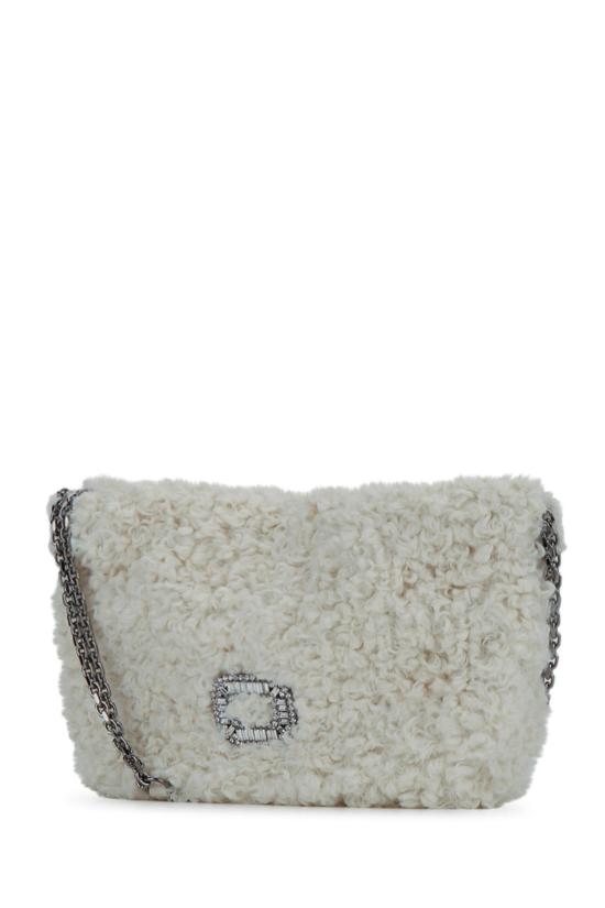 26FW 로저비비에 클러치/파우치 RBWABDC1000VQE 0J03 WHITE - ROGER VIVIER