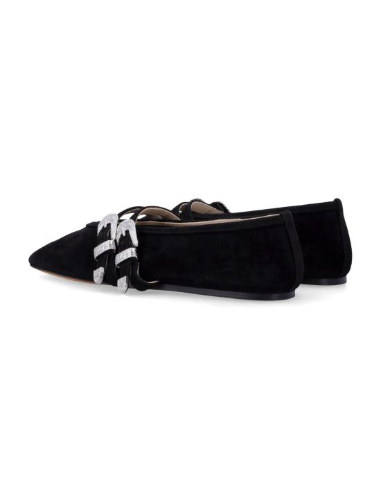 26FW 르 몽드 베릴 플랫 슈즈 BCSSUEBLA BLACK - LE MONDE BERYL