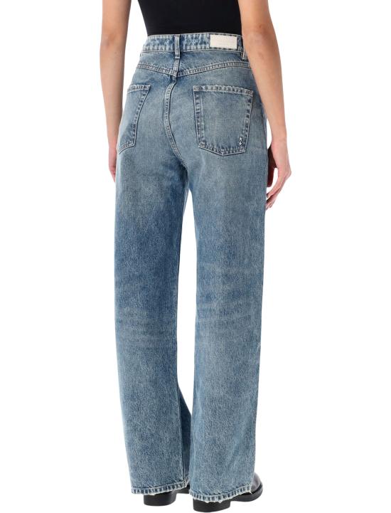 26FW 아이콘데님 스트레이트 팬츠 POPPYID8985 SMOKEBLUE LIGHT MID BLUE - ICON DENIM