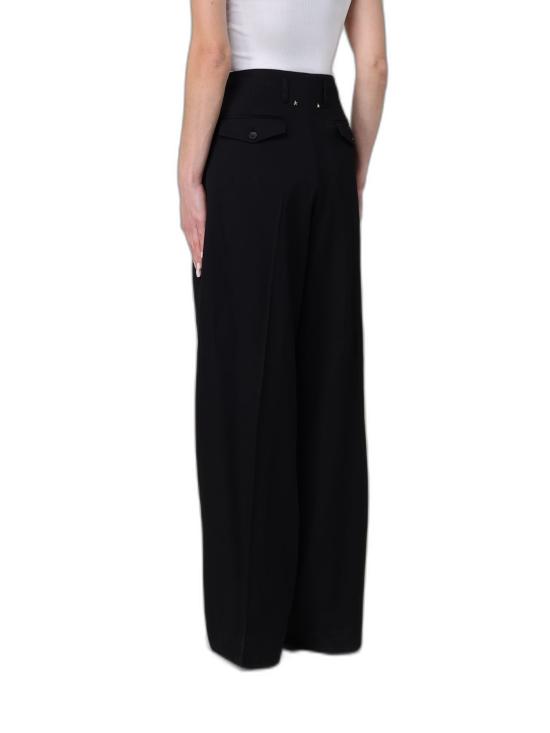 26FW 골든구스 스트레이트 팬츠 GWP01203P001546 90100 BLACK - GOLDEN GOOSE