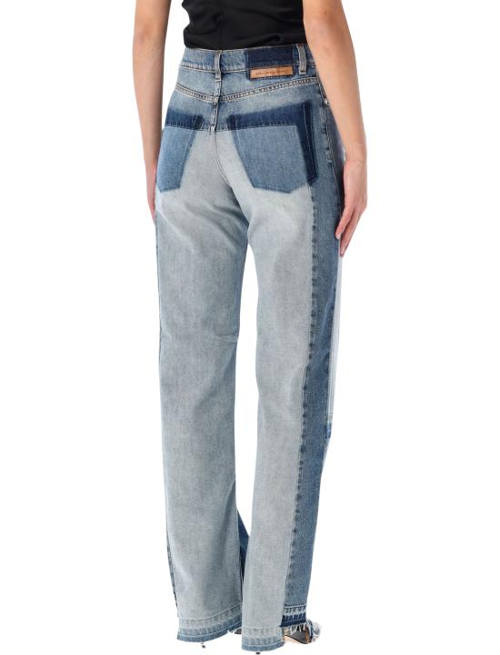 26FW 스텔라 맥카트니 스트레이트 팬츠 6D05153SQH76 4413 TWO TONE DENIM - STELLA MCCARTNEY