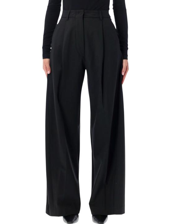 26FW 더 레이티스트 스트레이트 팬츠 TLWE3111W0206 T0002 BLACK