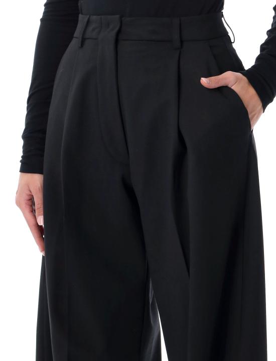 26FW 더 레이티스트 스트레이트 팬츠 TLWE3111W0206 T0002 BLACK - THE LATEST